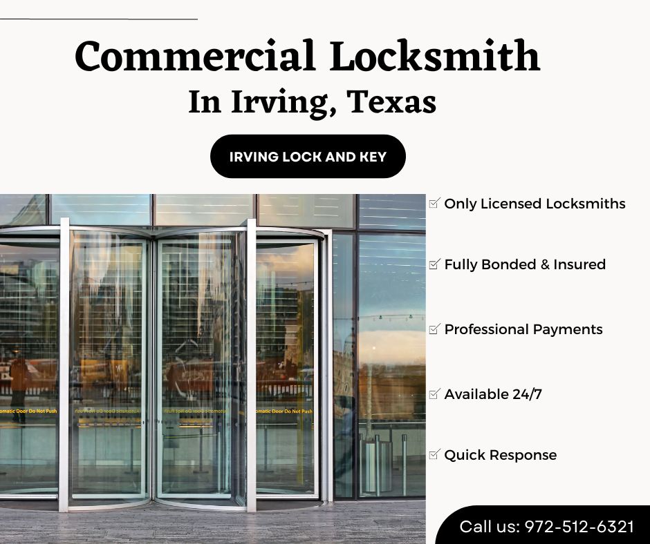 Irving Lock And Key Irving, TX 972-512-6321